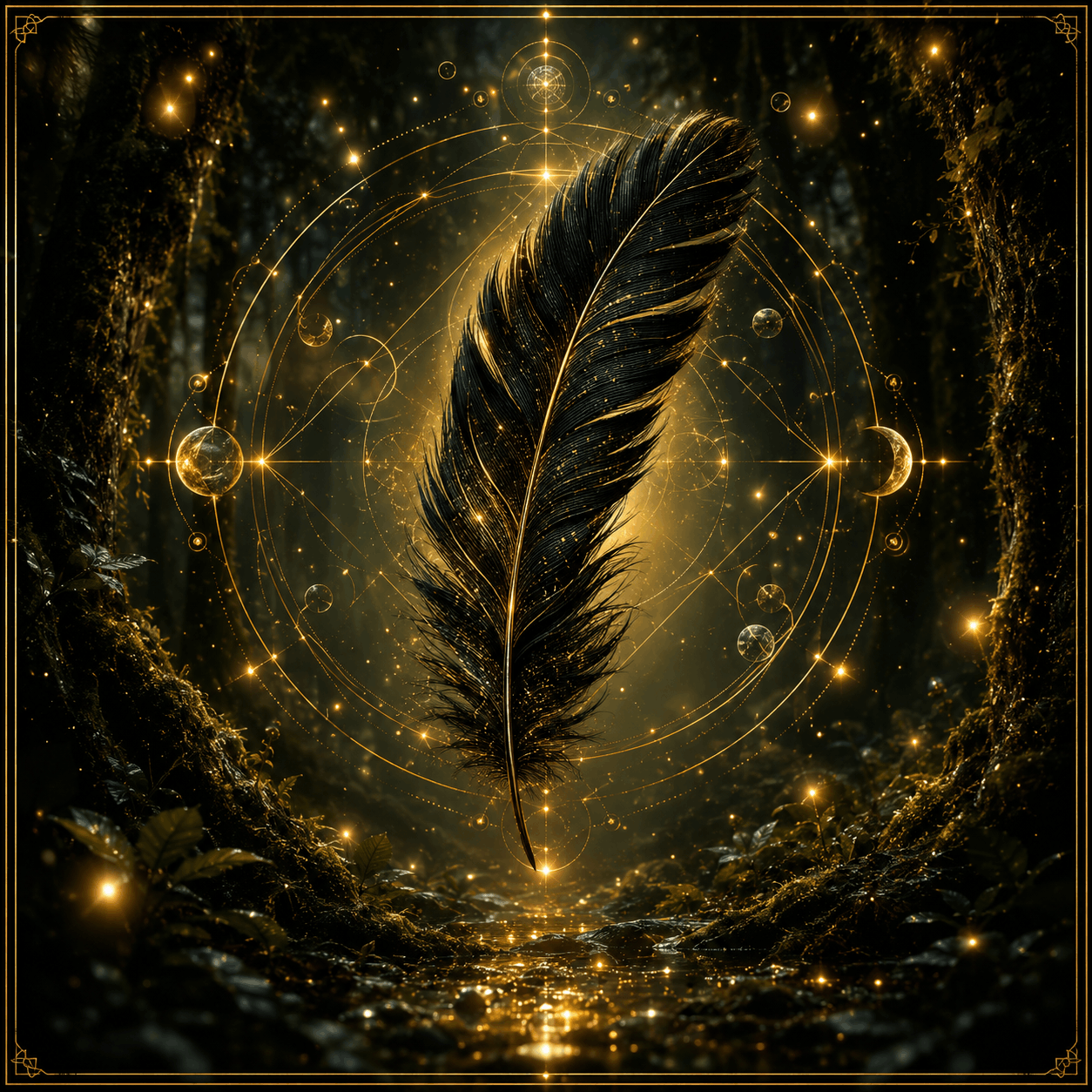 Signification de la Plume Noire